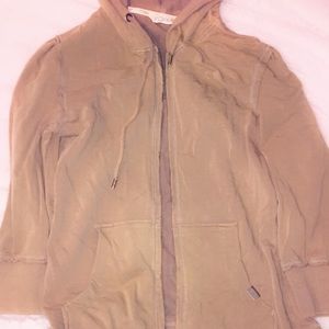 3/4 sleeve Fox Zip-up